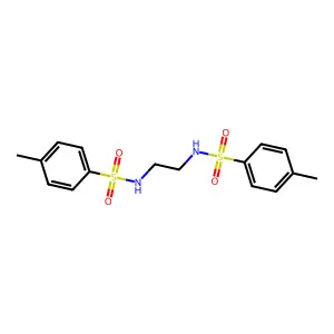 N,N'-1,2-亚乙基双(4-甲基苯磺酰胺) structure