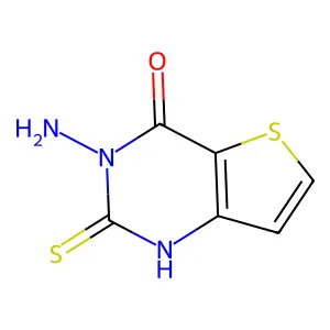 3-amino-2-thioxo-2,3-dihydrothieno[3,2-d]pyrimidin-4(1H)-one structure