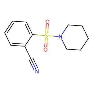 2-(Piperidine-1-sulfonyl)benzonitrile structure