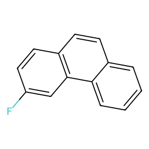3-Fluorophenanthrene structure
