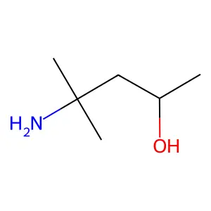 4-Amino-4-methylpentan-2-ol structure