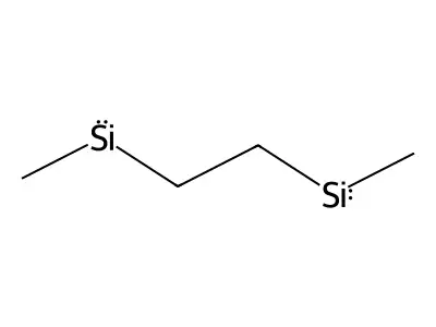 Methyl(2-methylsilylethyl)silane structure