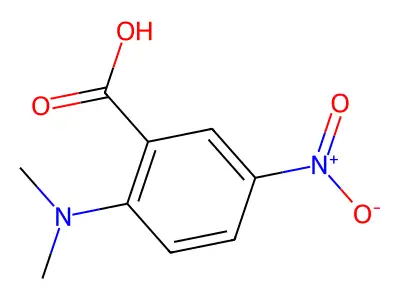 2-(Dimethylamino)-5-nitrobenzoic acid structure