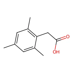 莱乙酸 structure