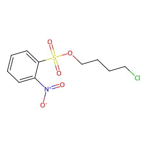 4-Chlorobutyl 2-nitrobenzenesulfonate structure