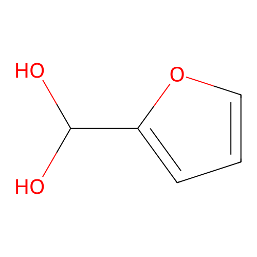 Methanediol, 2-furanyl- structure