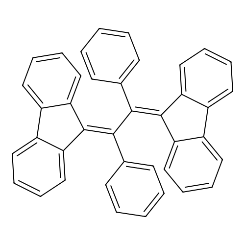 1,2-Di(9h-fluoren-9-ylidene)-1,2-diphenylethane structure