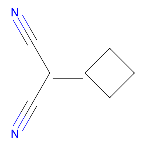 Cyclobutylidenemalononitrile structure
