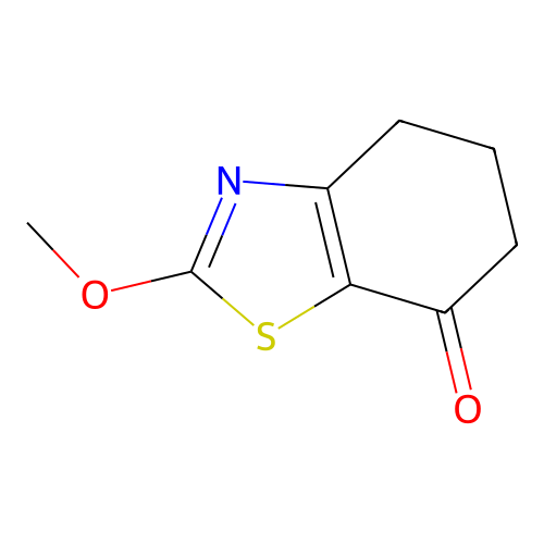 2-Methoxy-5,6-dihydro-4H-benzothiazol-7-one structure