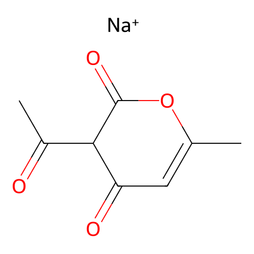 脱氢乙酸钠 structure
