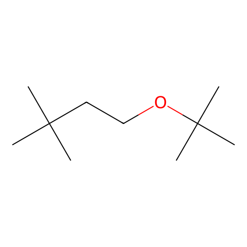 Ether, tert-butyl 3,3-dimethylbutyl structure