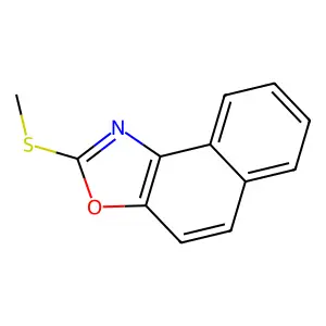 2-(Methylsulfanyl)naphtho[1,2-d][1,3]oxazole structure