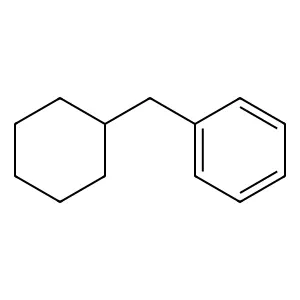 Benzene, (cyclohexylmethyl)- structure