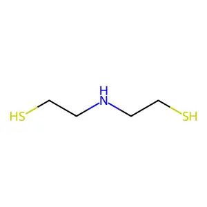 Bis(2-mercaptoethyl)amine structure