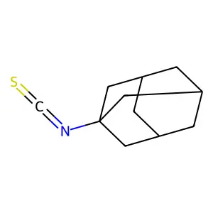 Adamantyl isothiocyanate structure