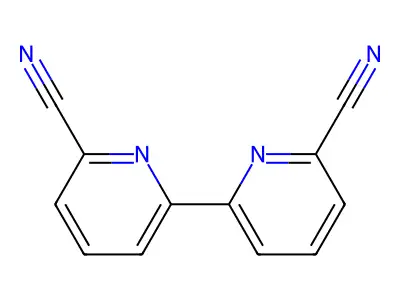 6,6'-Dicyano-2,2'-bipyridyl structure