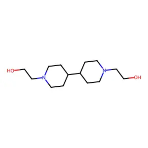 [4,4a(2)-Bipiperidine]-1,1a(2)-diethanol structure