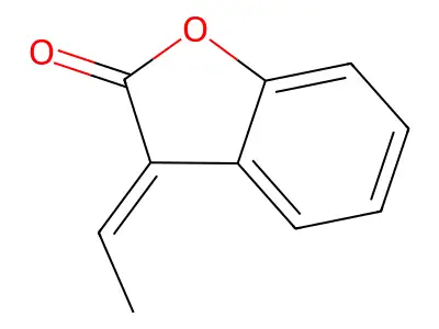 3-Ethylidene-1-benzofuran-2-one structure