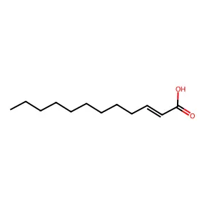 2-十二碳烯酸 structure