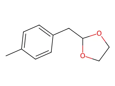 2-[(4-Methylphenyl)methyl]-1,3-dioxolane structure