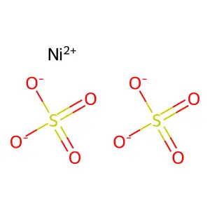 Nickel sulfate (Ni(HSO4)2) structure