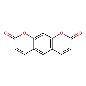 2H,8H-Benzo(1,2-b:4,5-b')dipyran-2,8-dione structure