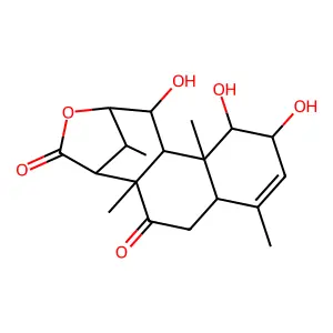 宽羽草苦素E structure