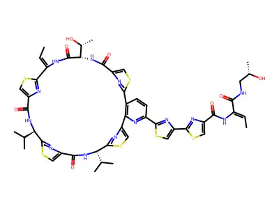 Thiocillin structure