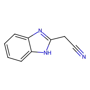 1H-苯并咪唑-2-乙腈 structure