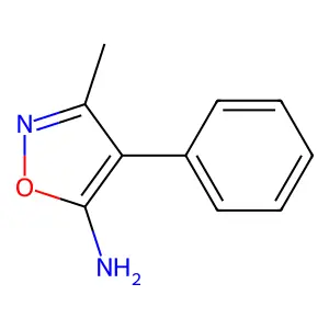 3-Methyl-4-phenylisoxazol-5-amine structure