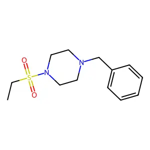 1-Benzyl-4-(ethylsulfonyl)piperazine structure