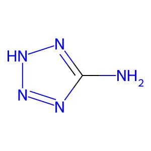 5-氨基四唑 structure