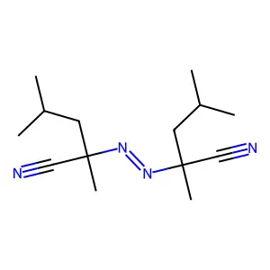 偶氮二(24-二甲基戊腈) structure