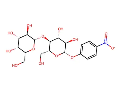 p-Nitrophenyl-alpha-D-maltoside structure