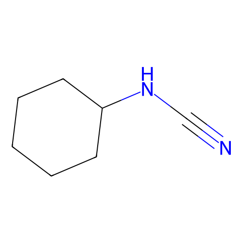 Cyclohexylcyanamide structure