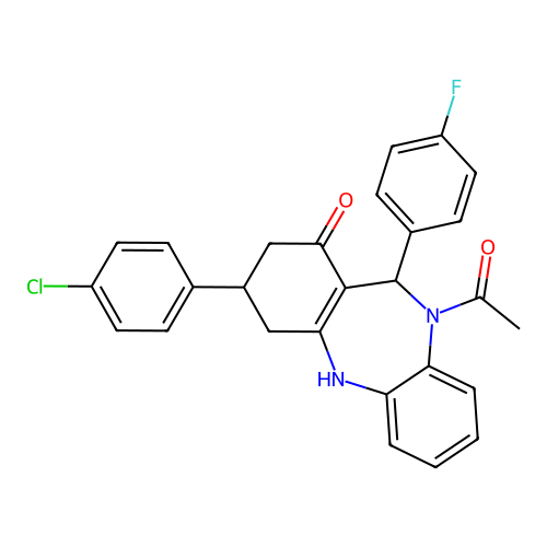 C27H22ClFN2O2 structure