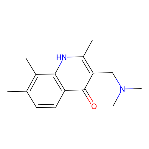 3-[(Dimethylamino)methyl]-2,7,8-trimethylquinolin-4-ol structure