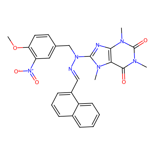 C27H25N7O5 structure