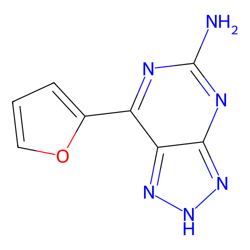 7-(2-Furyl)-1H-[1,2,3]triazolo[4,5-d]pyrimidine-5-amine structure