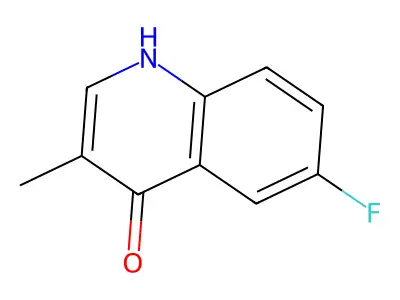 6-Fluoro-3-methylquinolin-4-ol structure