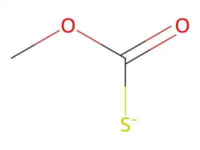 Carbonothioic acid, O-methyl ester structure