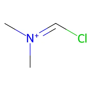 N-(Chloromethylidene)-N-methylmethanaminium structure