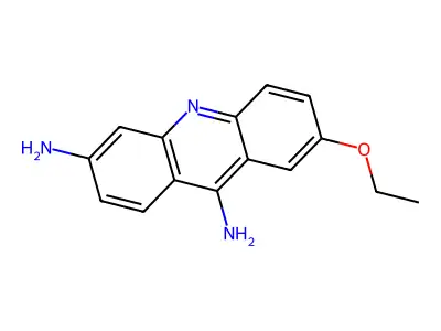 依沙吖啶 structure