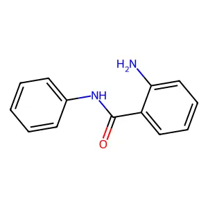 2-氨基-N-苯基苯甲酰胺 structure