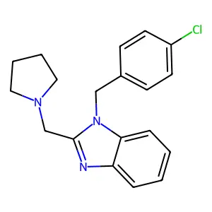 克立咪唑 structure