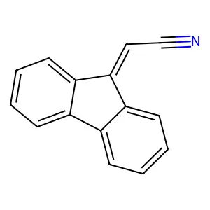 9-(Cyanomethylene)fluorene structure