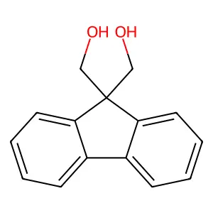 9H-Fluorene-9,9-dimethanol structure