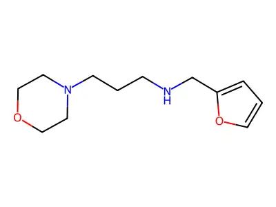 N-(2-Furanylmethyl)-4-morpholinepropanamine structure