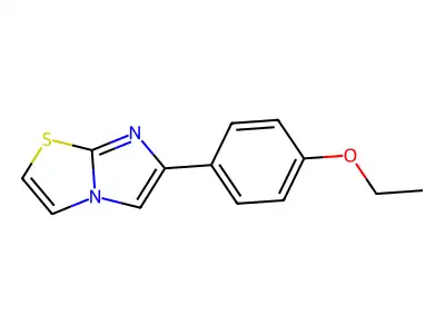 6-(4-Ethoxyphenyl)imidazo[2,1-b][1,3]thiazole structure