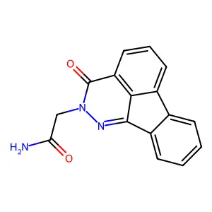 2-(3-oxoindeno[1,2,3-de]phthalazin-2(3H)-yl)acetamide structure